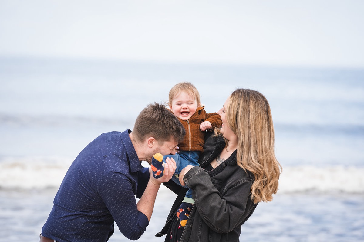 family photography portobello beach edinburgh