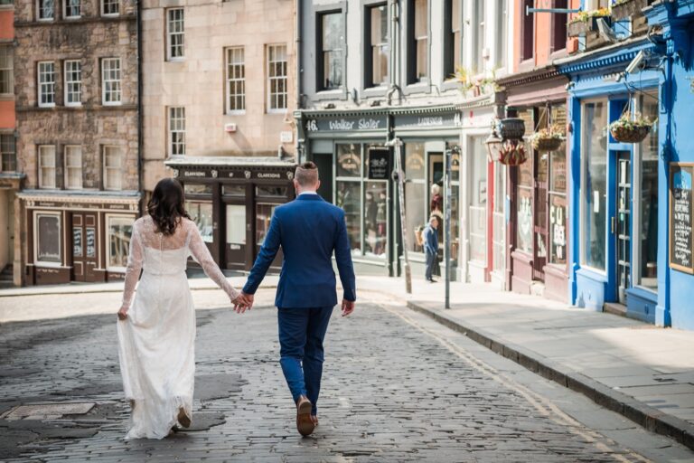 Laura & Mark | Micro wedding City Chambers Edinburgh