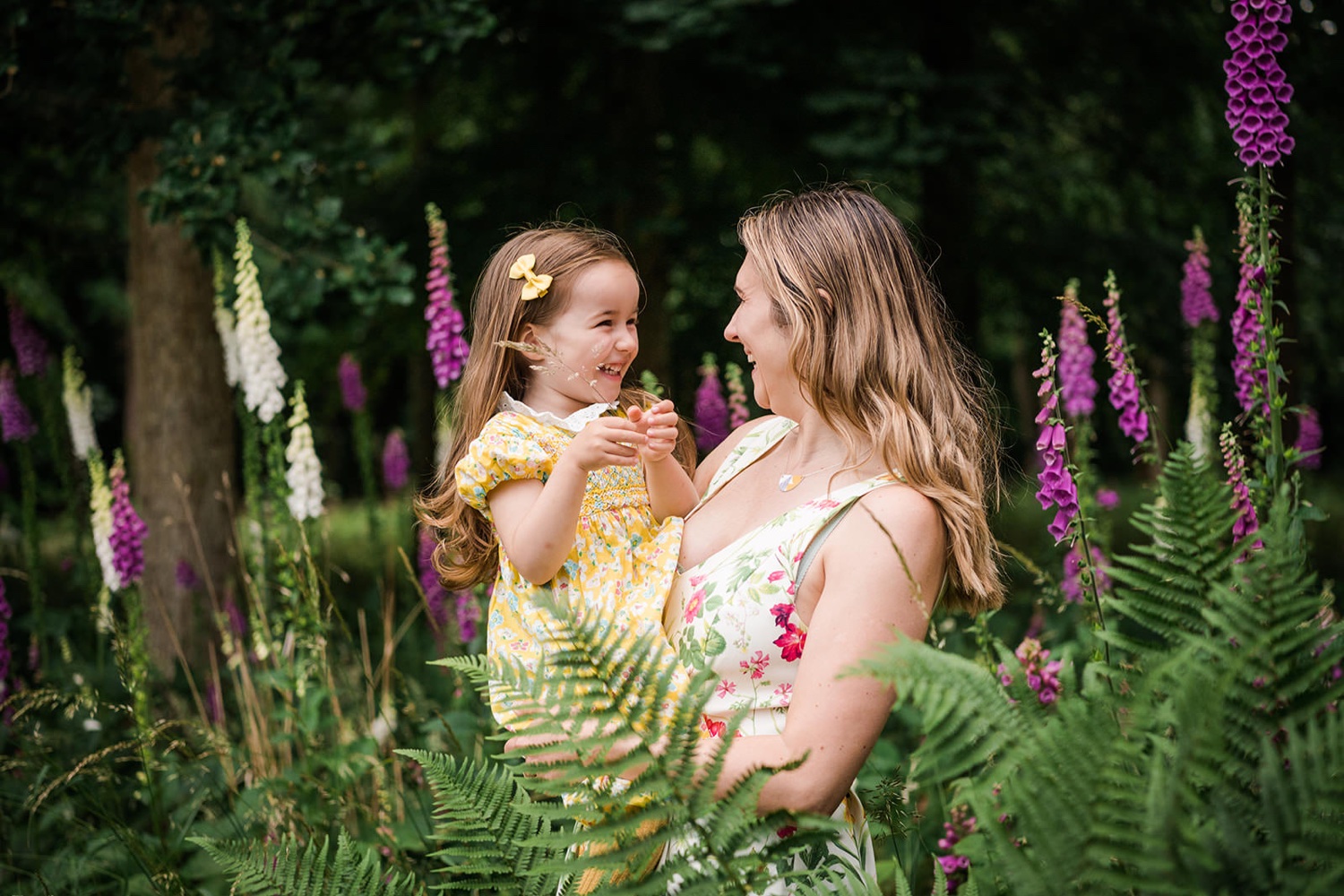 Mother and daughter photography session Dalkeith Country Park Edinburgh