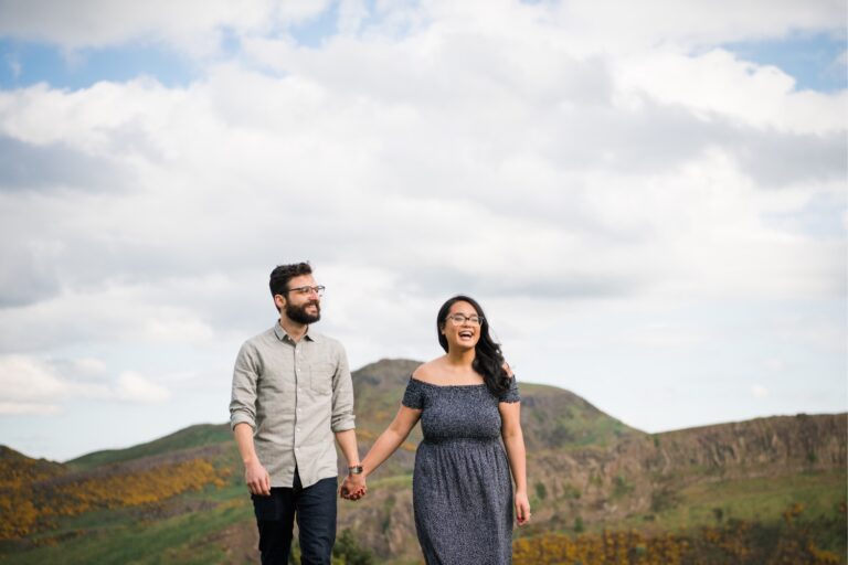 Tim & Lorel | Calton Hill Engagement session