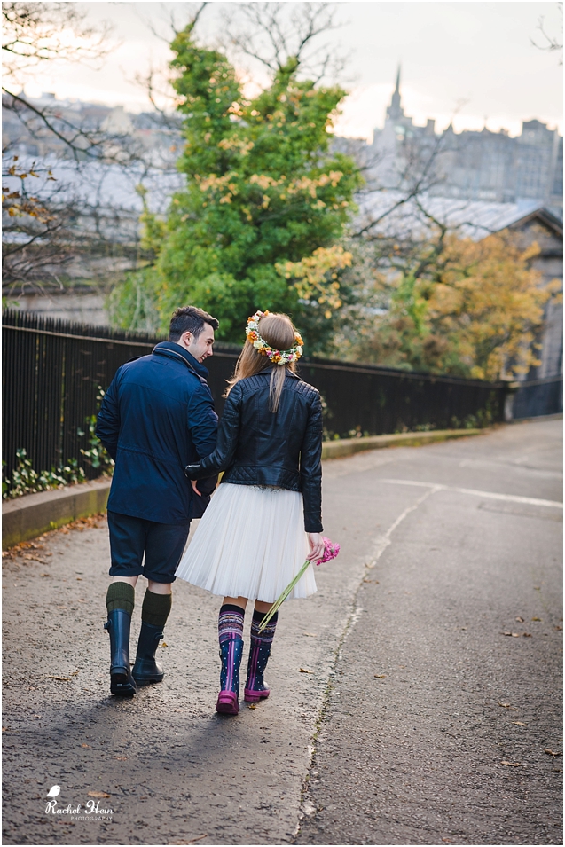 Milda & Izmir – Post wedding photography at Calton Hill