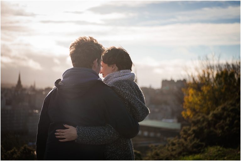 Florian & Lisa | Calton Hill Edinburgh