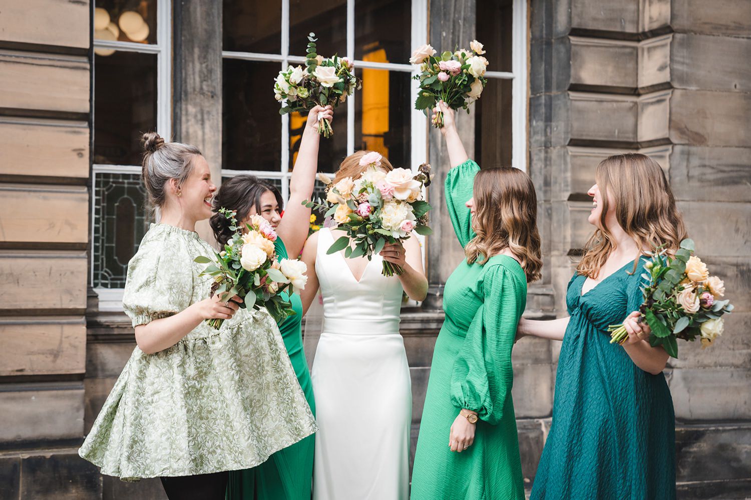 bridesmaids city chambers edinburgh